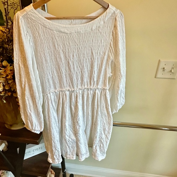 New! Free People White Beyond Obsessed Romper size XS - Picture 2 of 6
